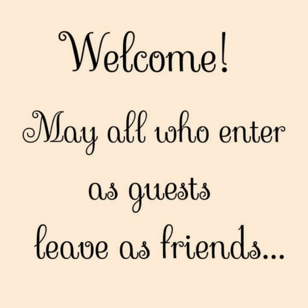 Welcome!